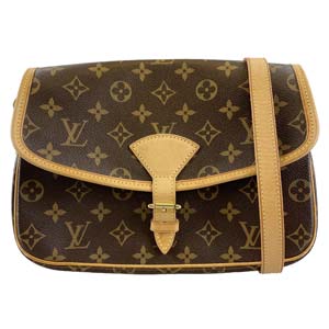 ルイ・ヴィトン モノグラム ソローニュ ブラウン ショルダーバッグ