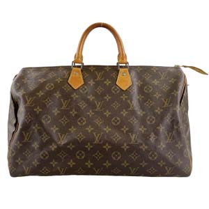 ルイ・ヴィトン モノグラム スピーディ40 ブラウン ハンドバッグ