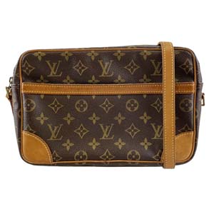 ルイ・ヴィトン モノグラム トロカデロ23 ブラウン ショルダーバッグ
