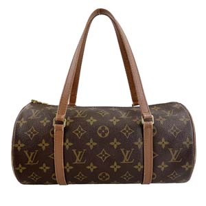 ルイ・ヴィトン モノグラム パピヨン30 ブラウン ハンドバッグ