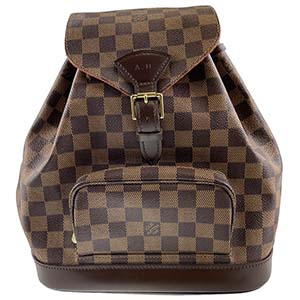 ルイ・ヴィトン ダミエ エベヌ モンスリＭＭ SPO ブラウン リュック