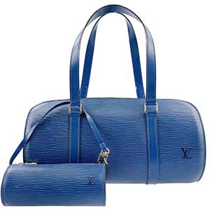 ルイ・ヴィトン エピ スフロ トレドブルー ハンドバッグ