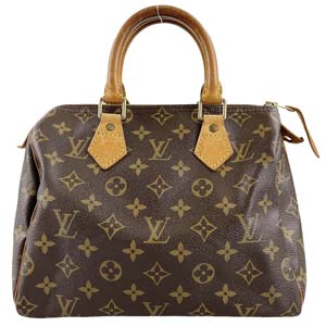 ルイ・ヴィトン モノグラム スピーディ25 ブラウン ハンドバッグ