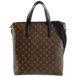 ルイ・ヴィトン モノグラム マカサー キタン ブラウン 2WAY トートバッグ