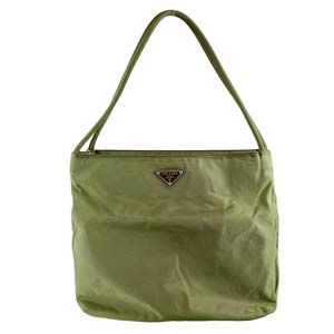 プラダ ナイロン カーキ トートバッグ