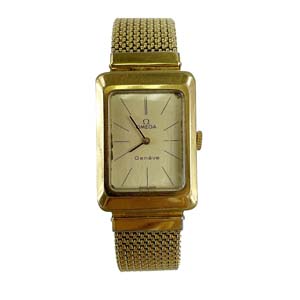 オメガ ジュネーブ ステンレススチール ゴールドメッキ ゴールド 時計