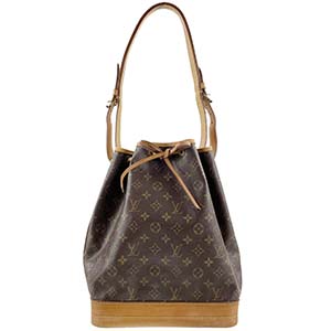 ルイ・ヴィトン モノグラム ノエ ブラウン ショルダーバッグ