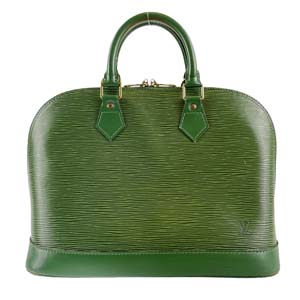 ルイ・ヴィトン エピ アルマ ボルネオグリーン ハンドバッグ