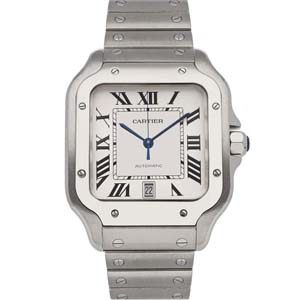 カルティエ サントス ドゥ カルティエ ステンレススチール シルバー  WSSA0009 腕時計