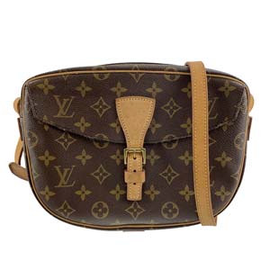 ルイ・ヴィトン モノグラム ジュヌフィーユ ブラウン ショルダーバッグ