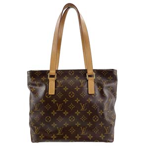 ルイ・ヴィトン モノグラム カバ ピアノ ブラウン トートバッグ