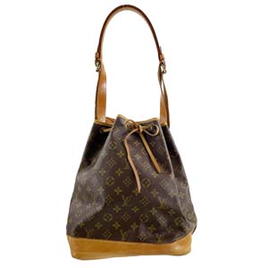 ルイ・ヴィトン モノグラム ノエ ブラウン ショルダーバッグ