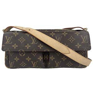 ルイ・ヴィトン モノグラム ヴィバ シテMM ブラウン ショルダーバッグ