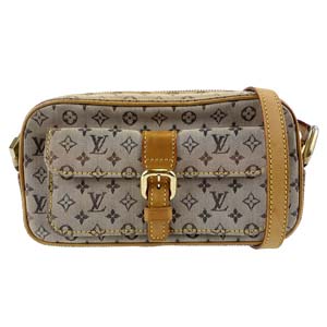 ルイ・ヴィトン モノグラムミニ ジュリエットMM ブルー ショルダーバッグ