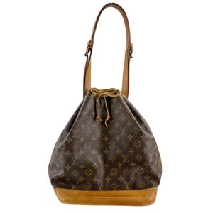 ルイ・ヴィトン モノグラム ノエ ブラウン ショルダーバッグ