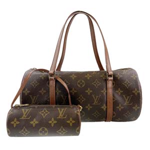 ルイ・ヴィトン モノグラム パピヨン30 ブラウン ハンドバッグ