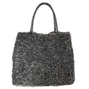 アンテプリマ PVC ワイヤー ブロンズ トートバッグ