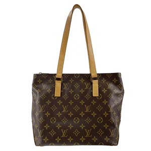 ルイ・ヴィトン モノグラム カバ ピアノ ブラウン トートバッグ
