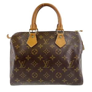 ルイ・ヴィトン モノグラム スピーディ25 ブラウン ハンドバッグ