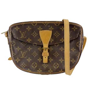 ルイ・ヴィトン モノグラム ジュヌフィーユ ブラウン ショルダーバッグ