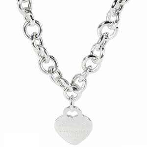 ティファニー リターントゥ ハート SV925 シルバー ネックレス