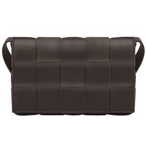 ボッテガ・ヴェネタ カセット ラムスキン フォンデンテ ショルダーバッグ