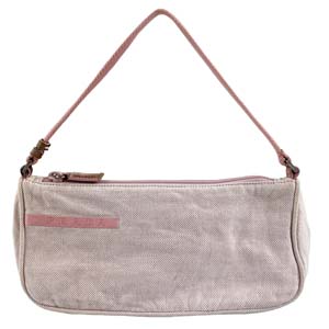 プラダ スポーツ キャンバス ピンク ハンドバッグ