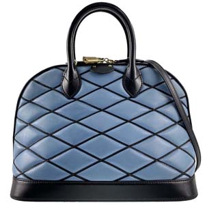 ルイ・ヴィトン マルタージュ アルマPM ラムスキン ブルー 2WAY ハンドバッグ