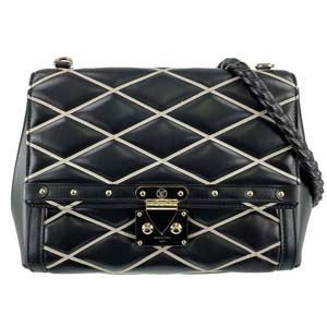 ルイ・ヴィトン マルタージュ ポシェット フラップ ラムスキン ノワール ショルダーバッグ