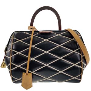 ルイ・ヴィトン マルタージュ ドックPM ラムスキン ノワール 2WAY ハンドバッグ