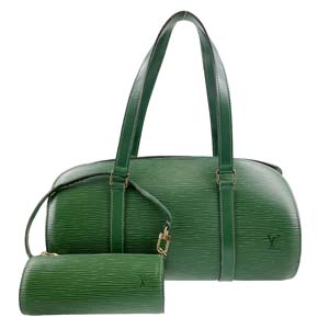 ルイ・ヴィトン エピ スフロ ボルネオグリーン ハンドバッグ