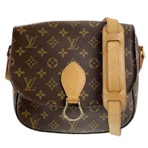 ルイ・ヴィトン モノグラム サンクルーGM ブラウン ショルダーバッグ