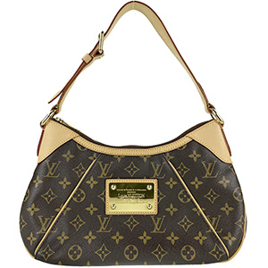ルイ・ヴィトン モノグラム テムズPM ブラウン ショルダーバッグ
