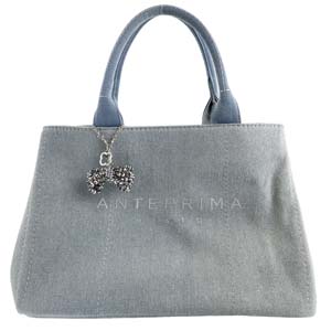アンテプリマ デニム ライトブルー ハンドバッグ