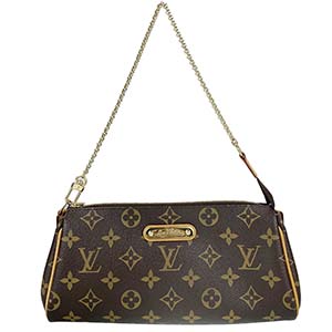 ルイ・ヴィトン モノグラム エヴァ ブラウン ショルダーバッグ