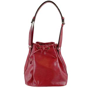 ルイ・ヴィトン エピ プチノエ カスティリアンレッド ショルダーバッグ