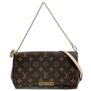 ルイ・ヴィトン モノグラム フェイボリットMM ブラウン ショルダーバッグ