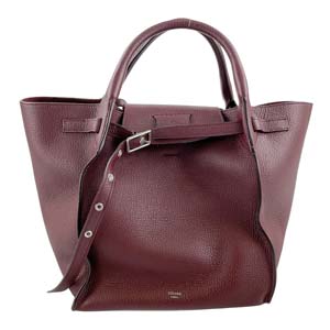 セリーヌ ビッグバッグ スモール カーフスキン ボルドー 2WAYバッグ