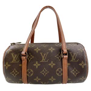 ルイ・ヴィトン モノグラム パピヨン19 ブラウン ハンドバッグ