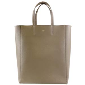 セリーヌ バーティカル カバ スモール レザー トープベージュ 2WAY トートバッグ