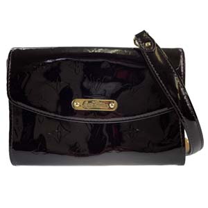 ルイ・ヴィトン モノグラム ヴェルニ ベルエール アマラント ショルダーバッグ