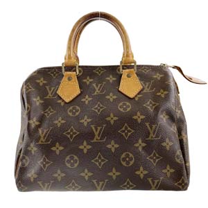 ルイ・ヴィトン モノグラム スピーディ25 ブラウン ハンドバッグ