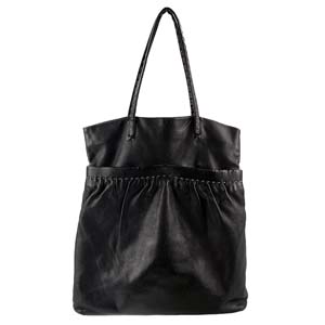 ミュウミュウ レザー ブラック トートバッグ