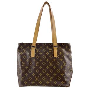 ルイ・ヴィトン モノグラム カバ ピアノ ブラウン トートバッグ
