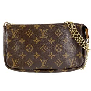 ルイ・ヴィトン モノグラム ポシェット アクセソワール ブラウン ポーチ