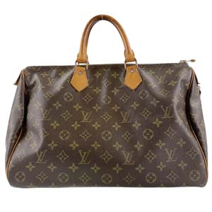 ルイ・ヴィトン モノグラム スピーディ35 ブラウン ハンドバッグ
