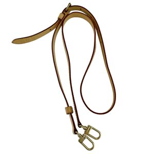 ルイ・ヴィトン ヌメ皮 キャメル ショルダーストラップ