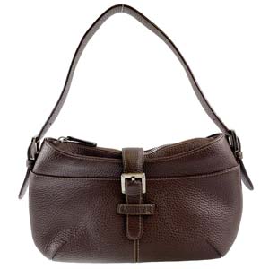 ロエベ レザー ブラウン ショルダーバッグ