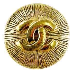 シャネル ゴールドメッキ CCロゴ ゴールド ブローチ