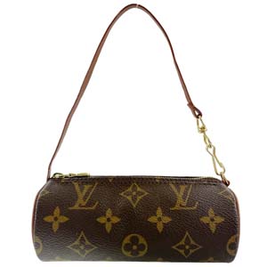 ルイ・ヴィトン モノグラム パピヨン ブラウン 付属ポーチ
